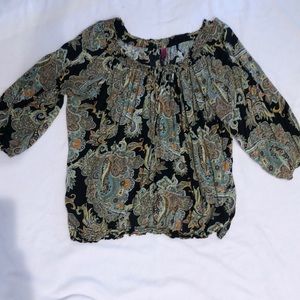 Pure energy paisley blouse